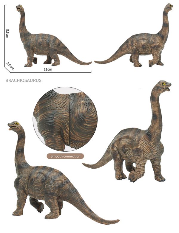 5'' Realistic plastic small dinosaur toy