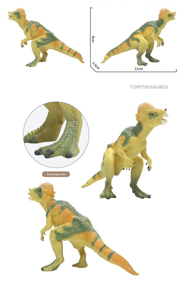 5'' Realistic plastic dinosaur model toy