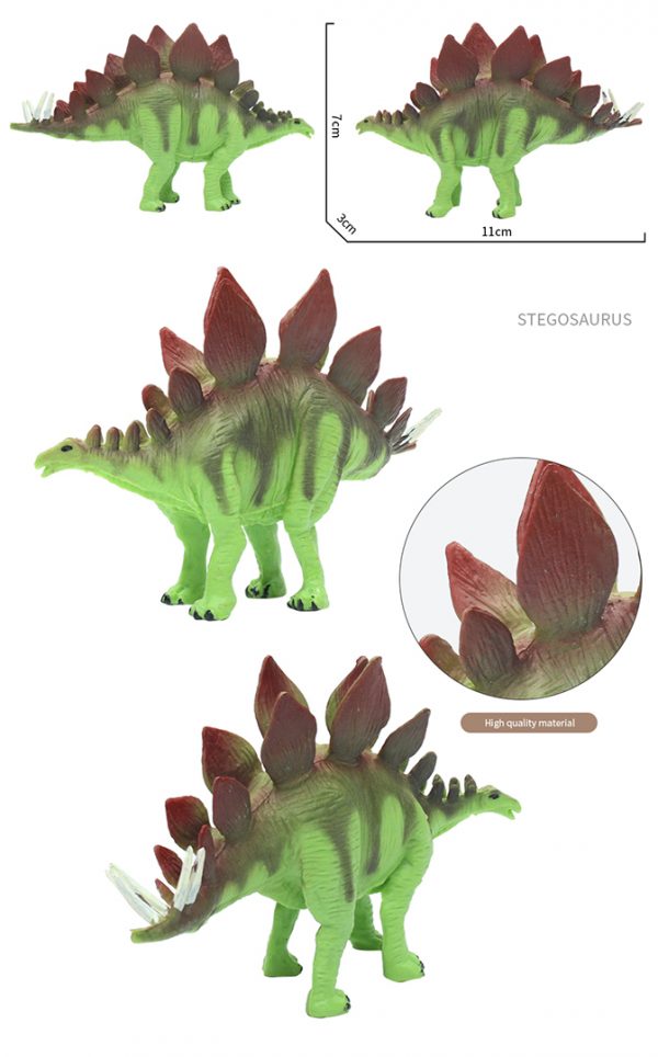 5'' Realistic plastic small dinosaur toy