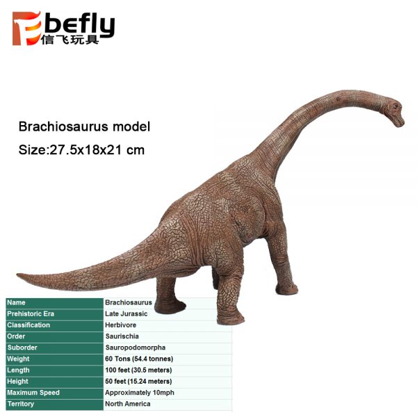 Brachiosaurus solid dinosaur realistic model toy