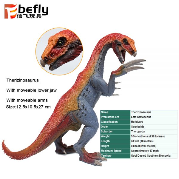 Therizinosaurus solid dinosaur realistic model toy