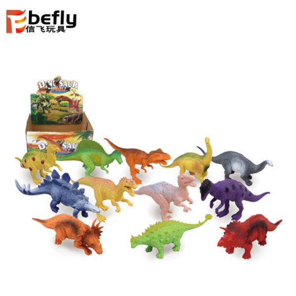 12 kinds plastic dinosaur toy