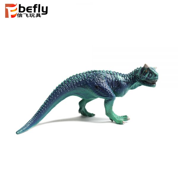 Little Carnotaurus solid dinosaur simulation model toy