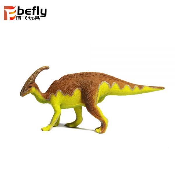 Parasaurolophus solid plastic dinosaur model toy