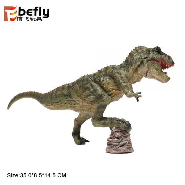 Tyrannosaurus solid plastic dinosaur model toy