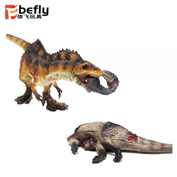 Acrocanthosaurus solid dinosaur simulation model toy