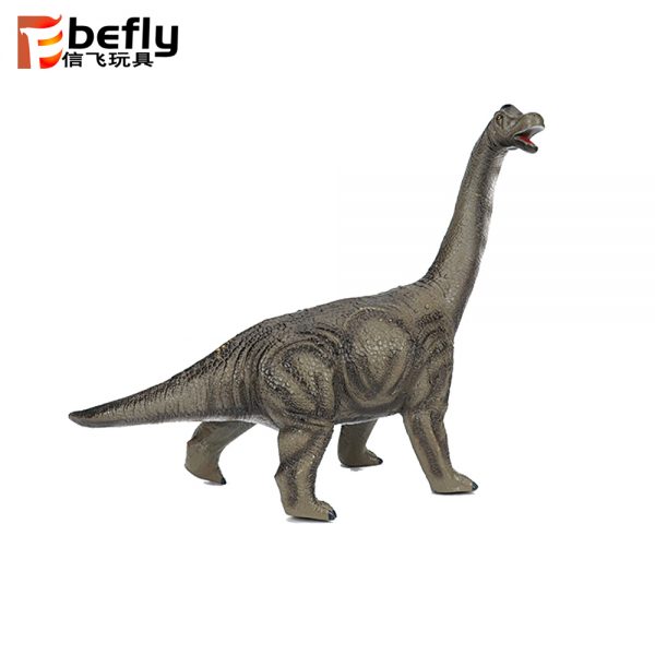 Stuffed cotton soft brachiosaurus dinosaur toy with IC