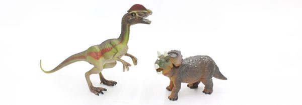 5” Realistic plastic dinosaur toy set