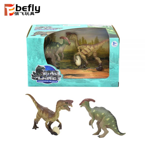 5” Realistic plastic dinosaur toy set