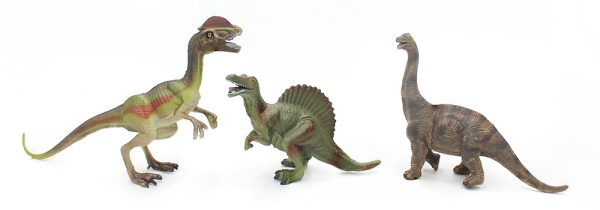 5” Realistic plastic dinosaur toy set