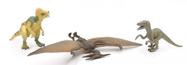 5” Realistic plastic dinosaur toy set