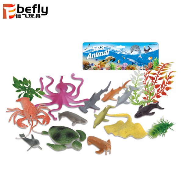 Mini sealife model plastic sea animal toys