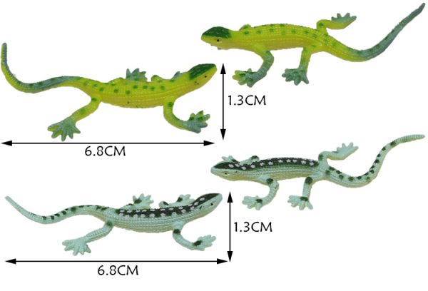 Reptile series animal model mini plastic lizard toy