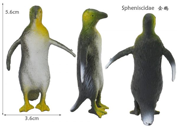 12 kinds of plastic marine animal model toy set