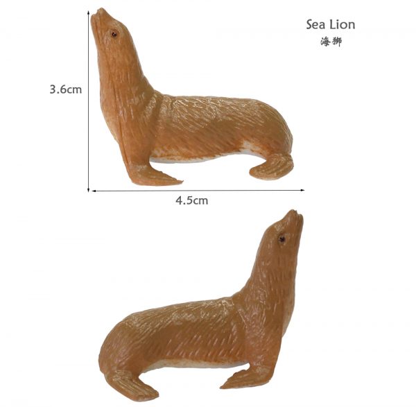 12 kinds of plastic marine animal model toy set