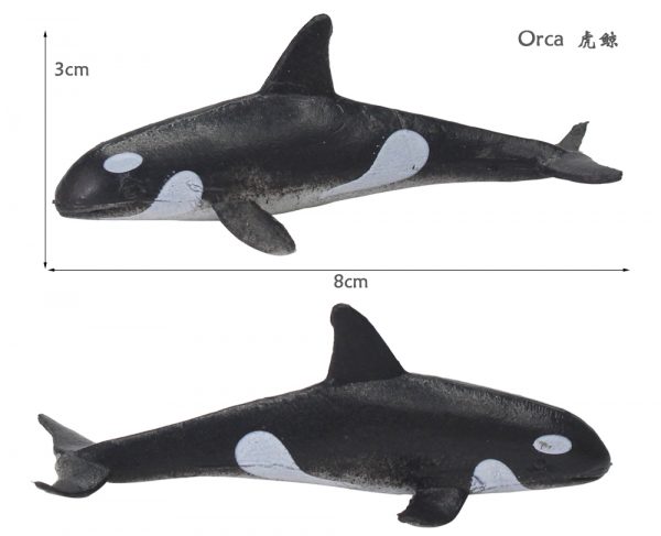 12 kinds of plastic marine animal model toy set