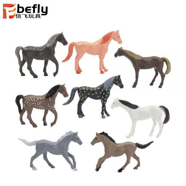 Farm animal toy small plastic horses