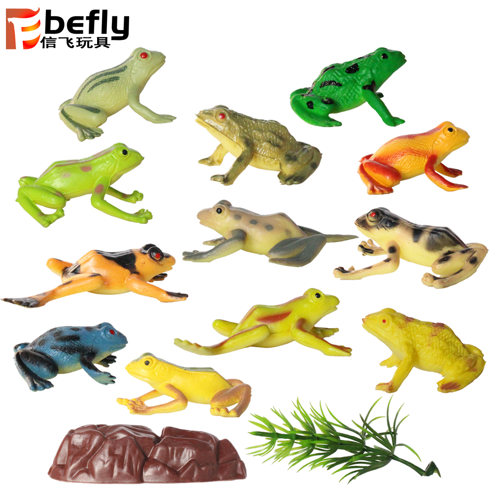 rainforest plastic animals set