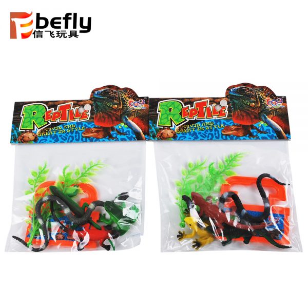 Mini reptile animal plastic model toy