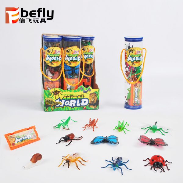 Insect world mini plastic model animal toy set