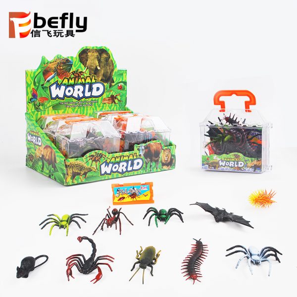 Insect play small plastic toy animal sets