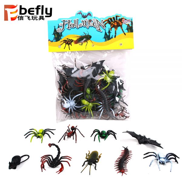 32pcs Mini plastic insect model toy