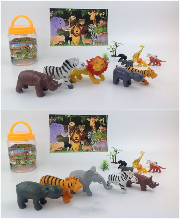 Wildlife little plastic animals toys