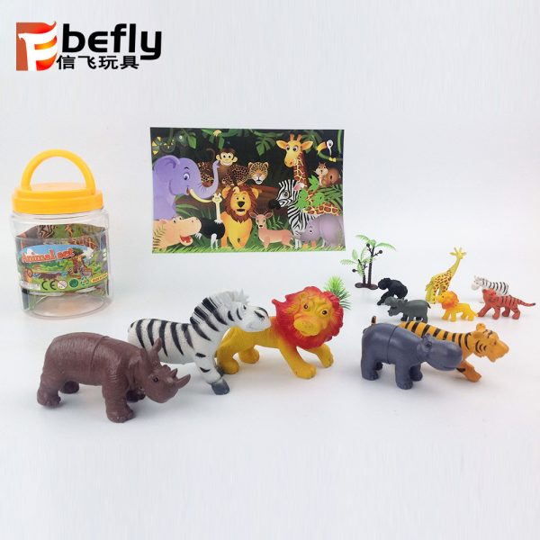 Wildlife little plastic animals toys