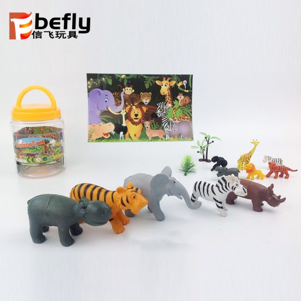 Wildlife little plastic animals toys