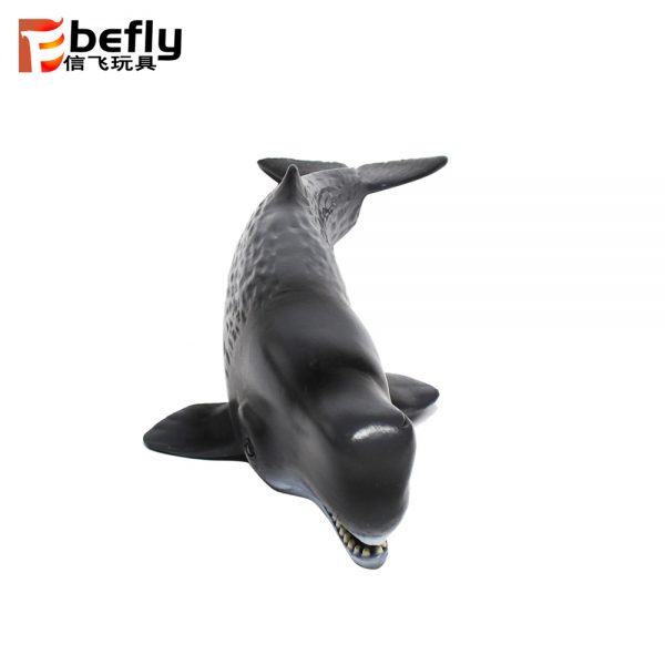 Sperm whale plastic sea animals realistic model toy