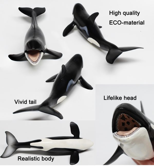 Sea creatures plastic model toy