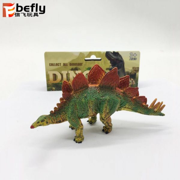 Stegosaurus hollow plastic dinosaur model toy