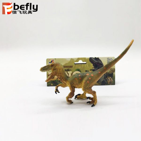 Velociraptor hollow plastic dinosaur model toy