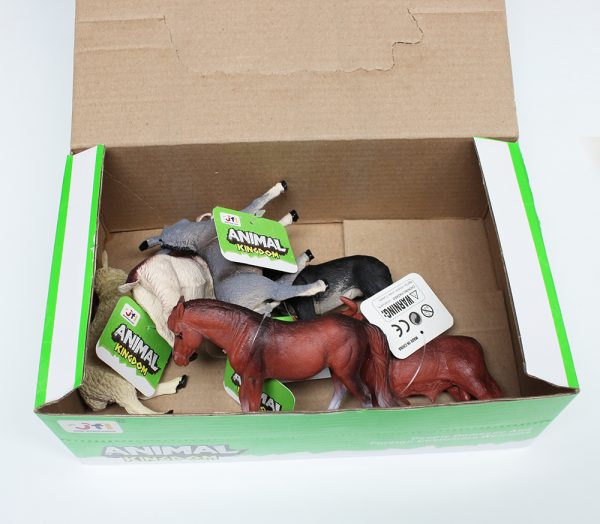 4.5 inch Plastic farm animal toy
