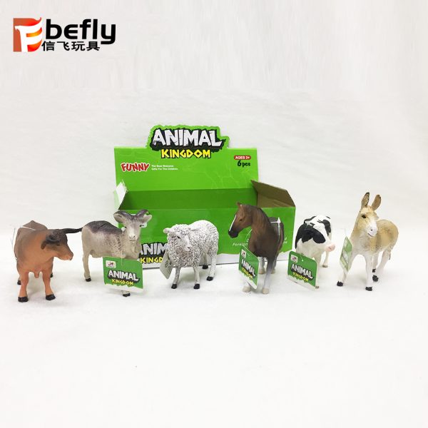 5.5'' farm animal cow sheep horse model toy