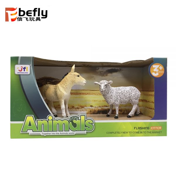 Farm animal figurines small plastic toy