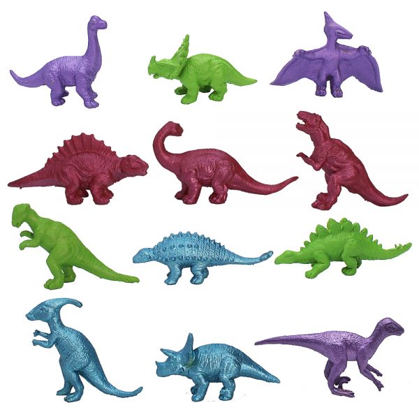 21pcs in 1 set plastic dinosaur toy