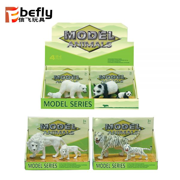 Plastic model set wild animal toy