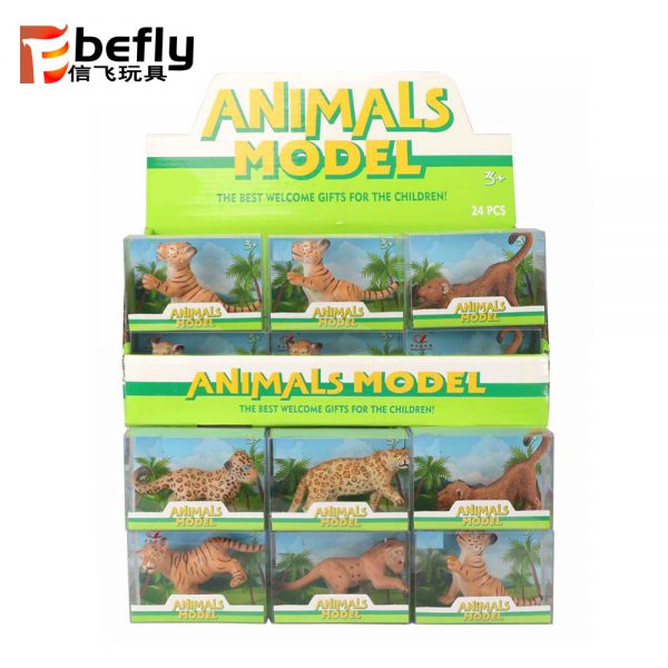 Big cat series animal model tiger lion leopard figurines toy