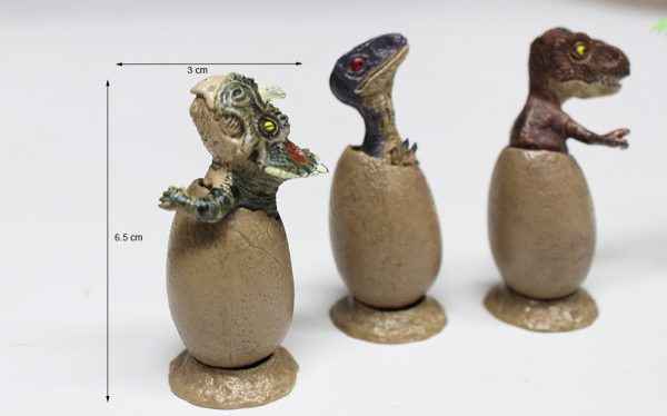 Realistic mini dinosaur egg toy