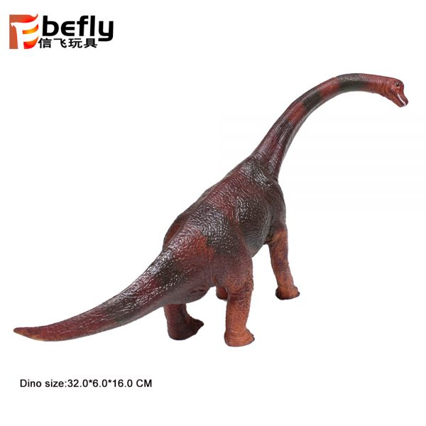 TPR brachiosaurus dinosaur soft plastic toy