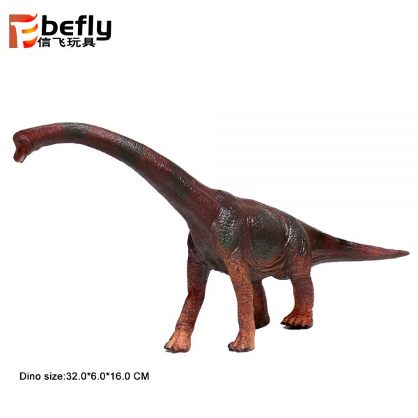 TPR brachiosaurus dinosaur soft plastic toy