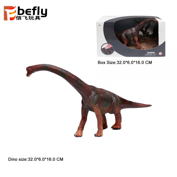 TPR brachiosaurus dinosaur soft plastic toy