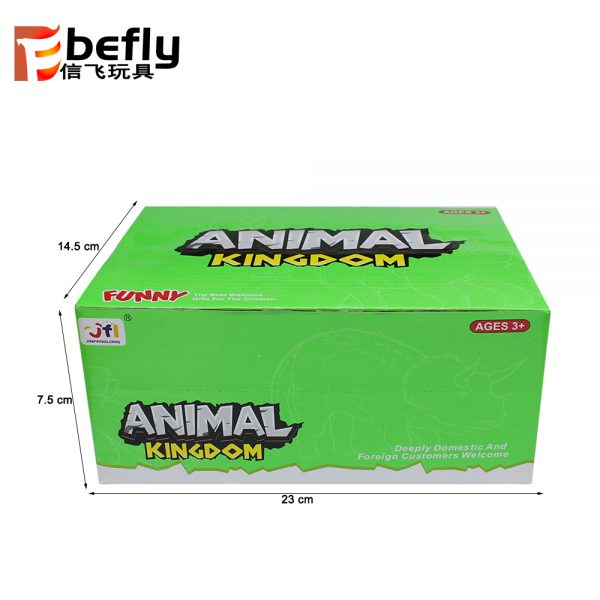 6 kinds mixed plastic wild animal model toys