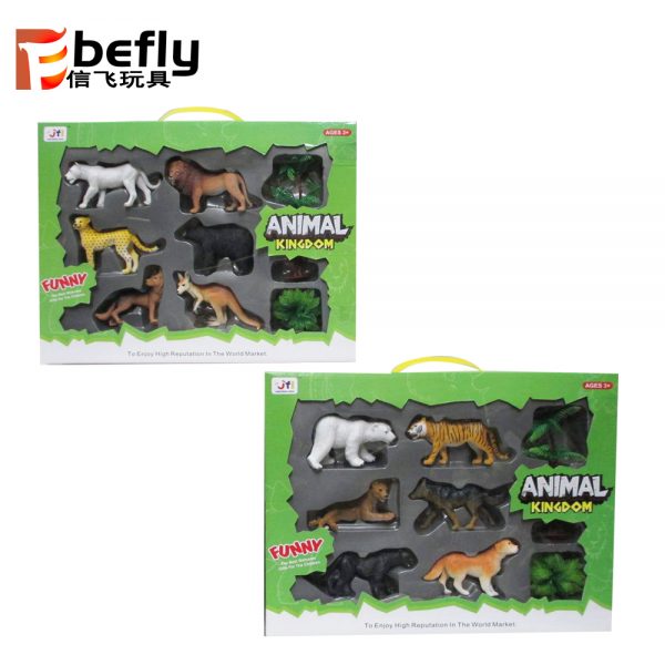 4.5" Many kinds hollow wild animal toy