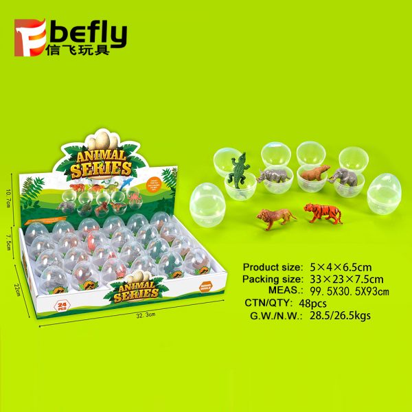 Mini figure wild animal plastic model toy