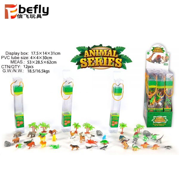 3d mini dinosaur figure toy plastic animal set