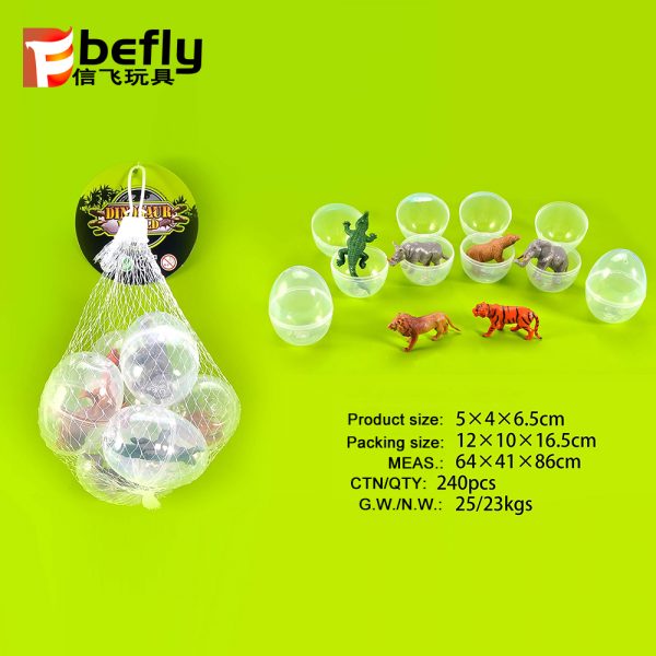 Mini vending machine animal pvc toy in capsule