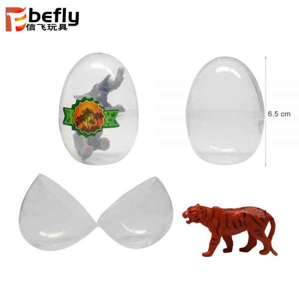Mini vending machine animal pvc toy in capsule