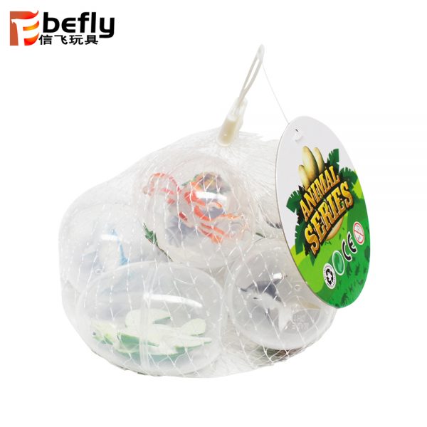 Plastic sealife figurines vending machine capsule with toy